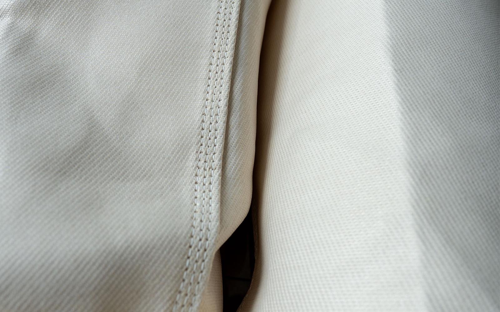 Fiberglass filter bag close-up from Pinnacle Filter