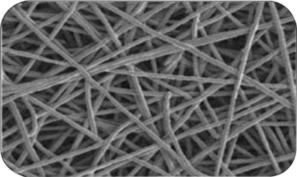 316L metal fiber felt microstructure
