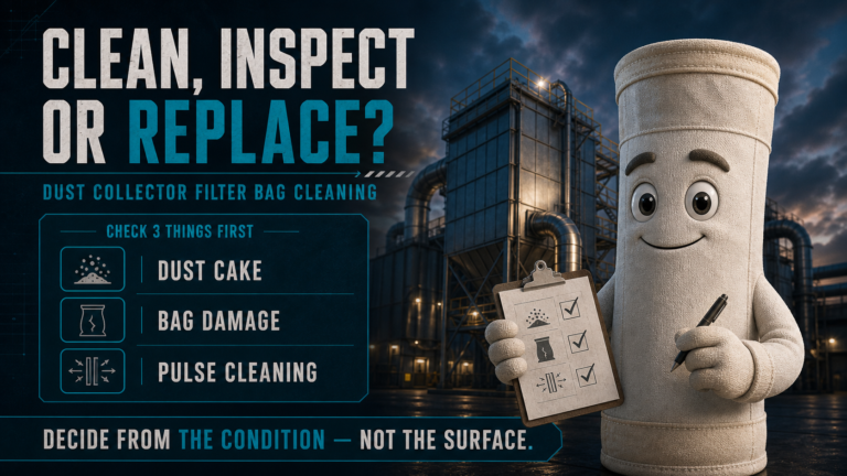 Dust Collector Filter Bag Cleaning: When Cleaning Helps and When to Replace